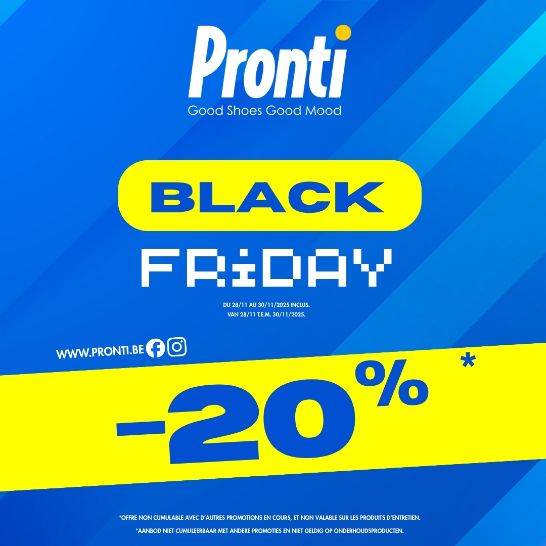 Pronti_Black Friday_Ring_Kortrijk_2025