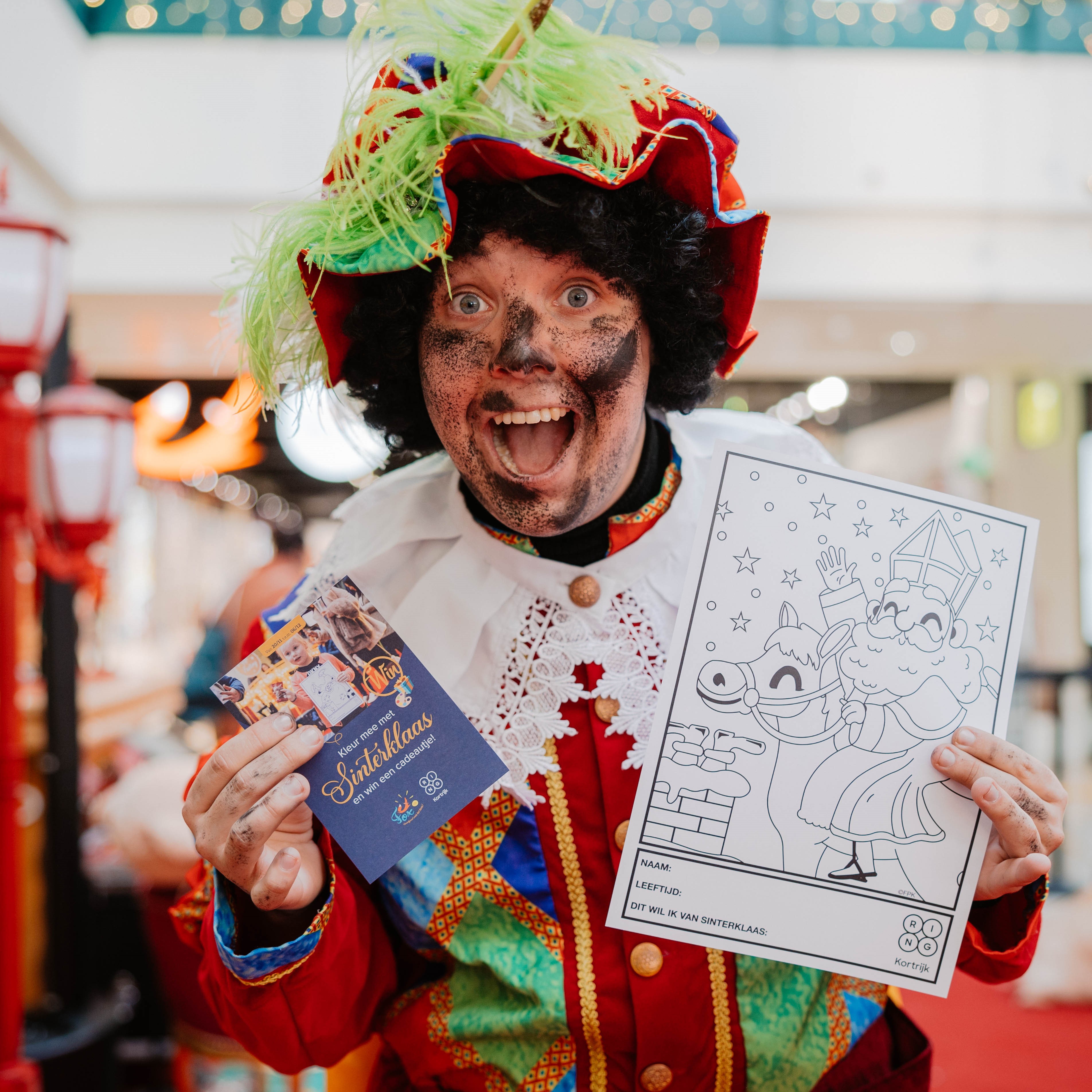 Sint - Ring Kortrijk Kleurplaten Fox & Co