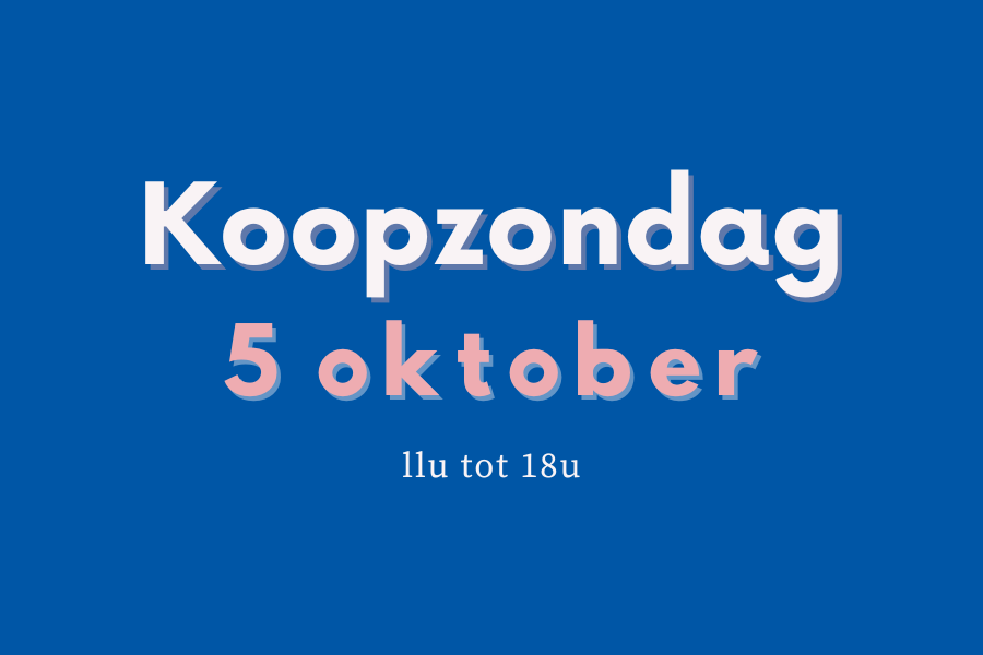 Koopzondag 5 oktober 2025 - Ring Kortrijk - Thumbnail