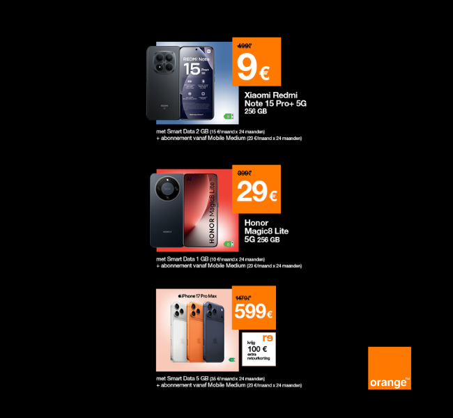 Promoties - Orange Ring Kortrijk